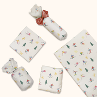 Winter Ski Village Tissue Paper – 20 x 30 Holiday Gift Wrap Tissue Paper
