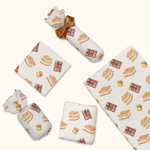 S'mores 20x30 Tissue Paper – Gift Wrapping & Boutique Packaging