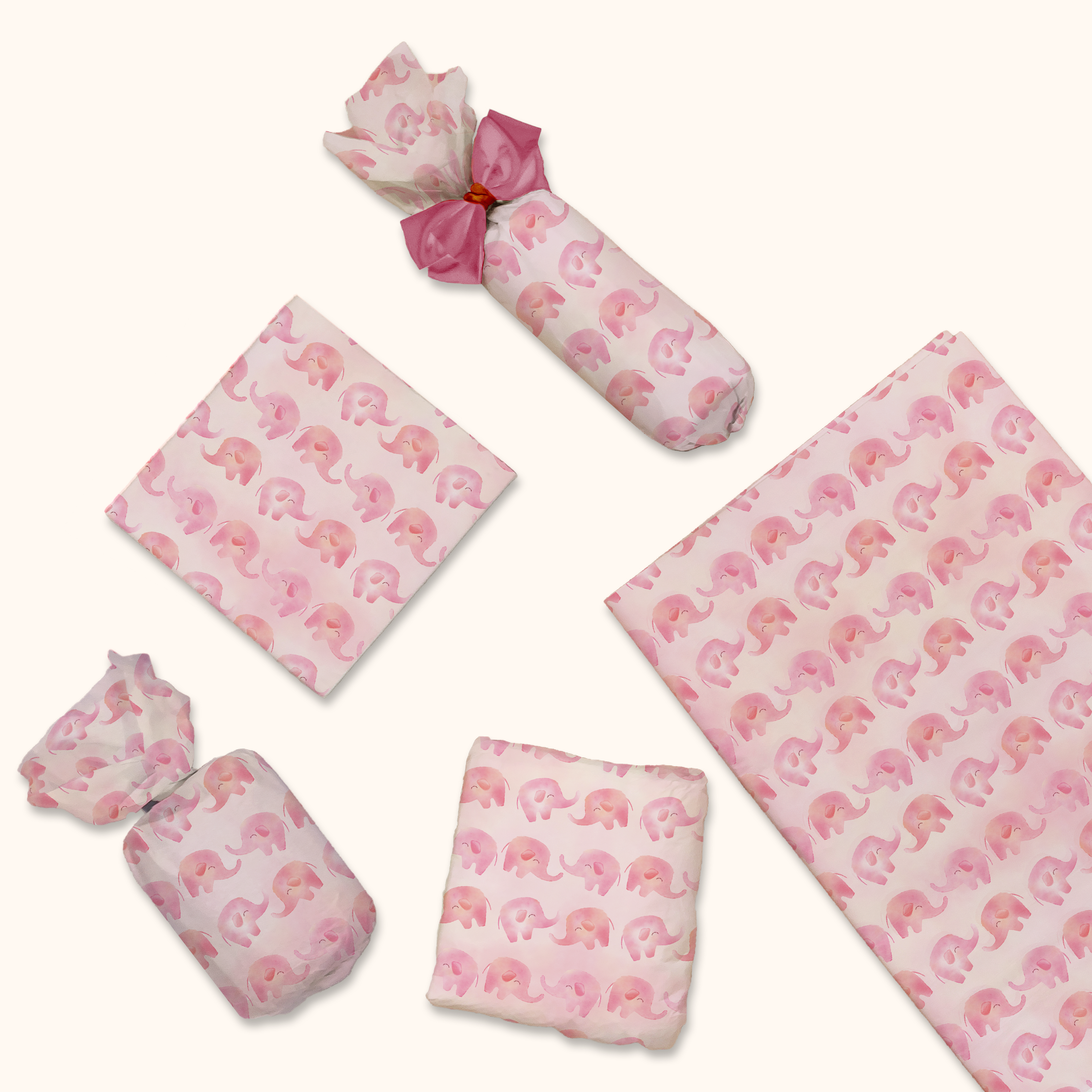 Pink Elephant 20x30 Tissue Paper – Gift Wrapping & Boutique Packaging