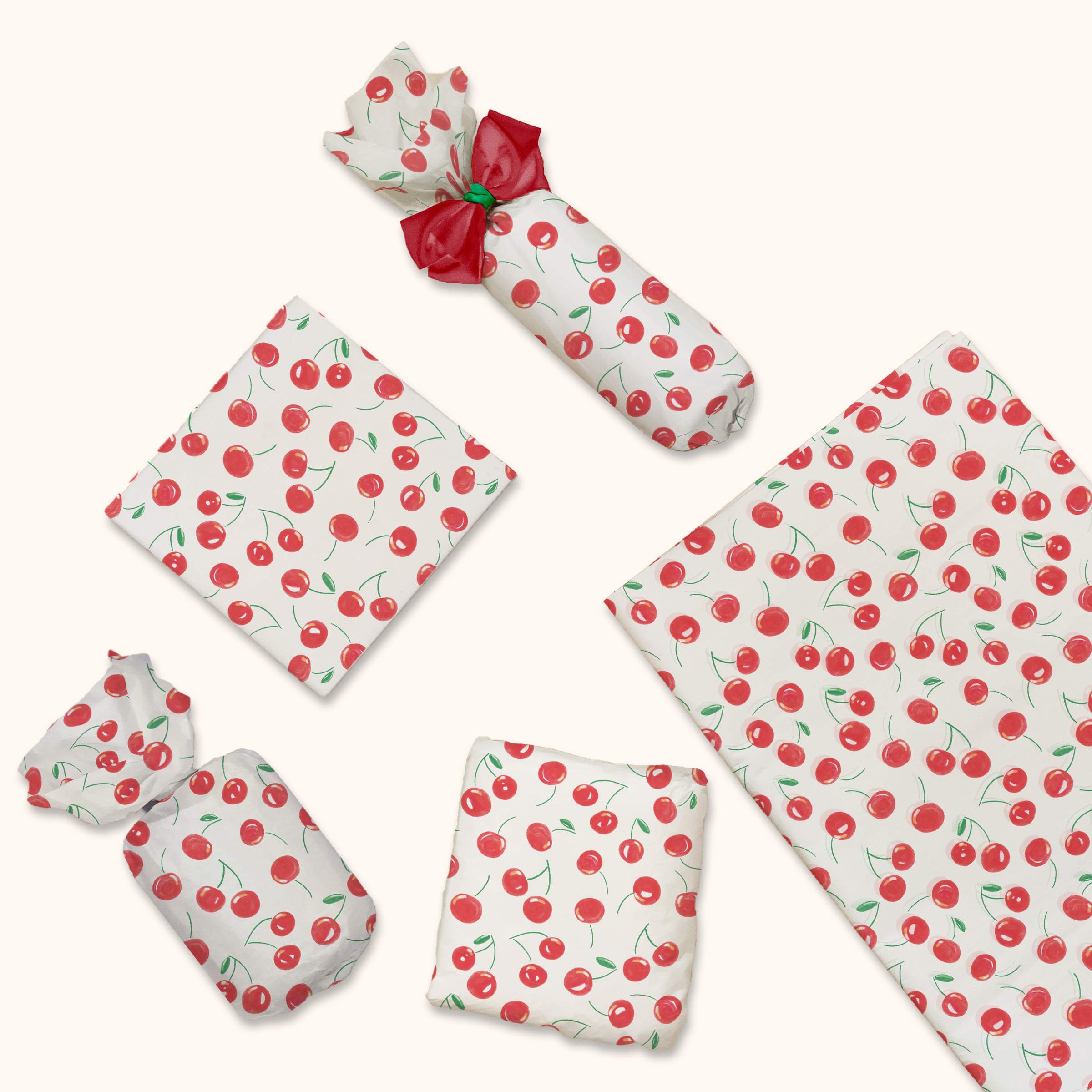 Cherries 20x30 Tissue Paper – Gift Wrapping & Boutique Packaging