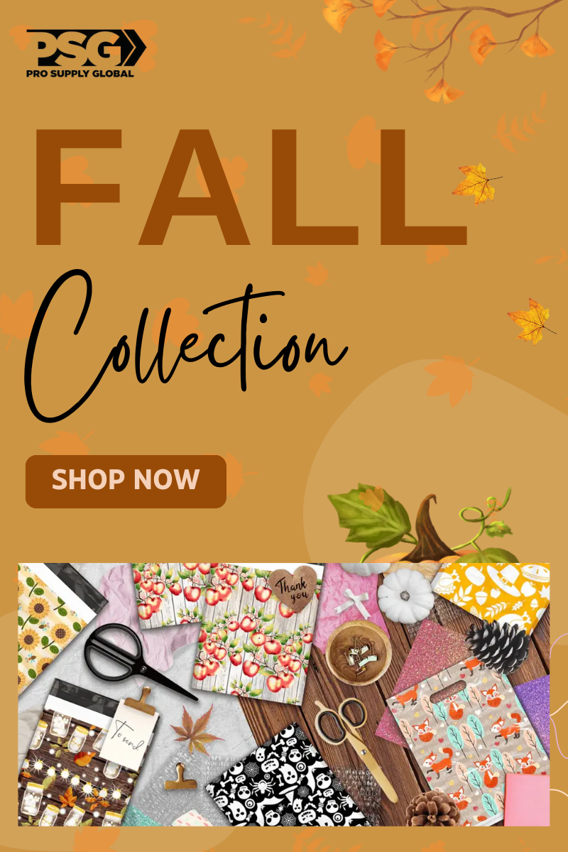Fall Collection Poly mailers Packaging Shipping | Pro Supply Global