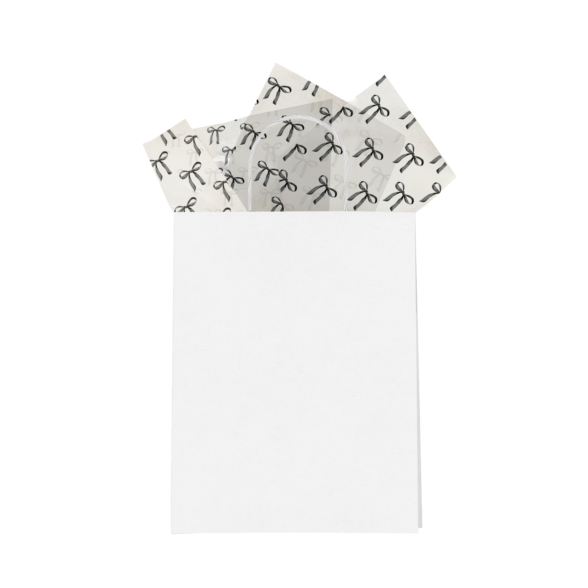 Black Bows 20x30 Tissue Paper – Gift Wrapping & Boutique Packaging