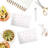Pink Bows Insert Cards for Business Customers