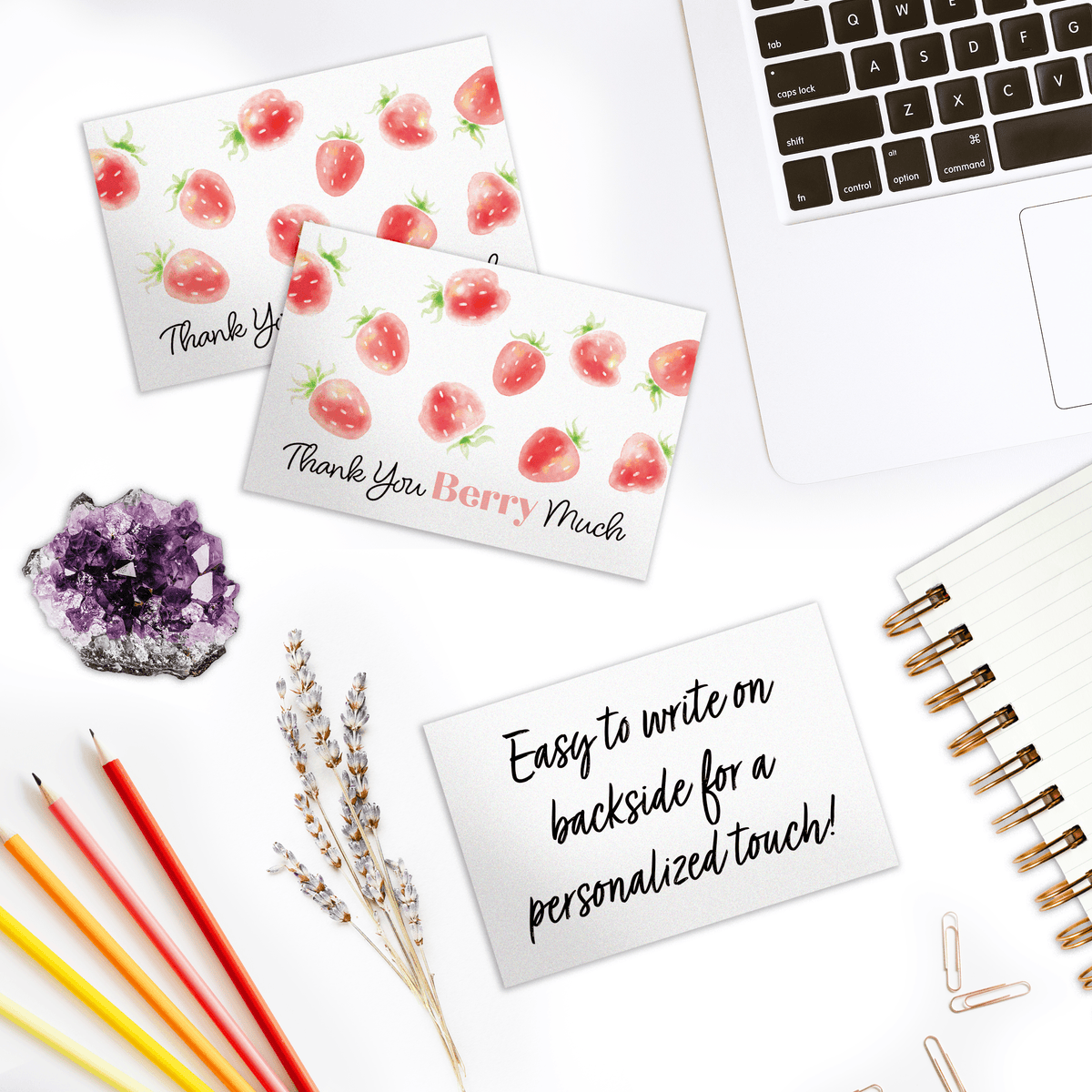 Strawberries Insert Cards | Shop Now