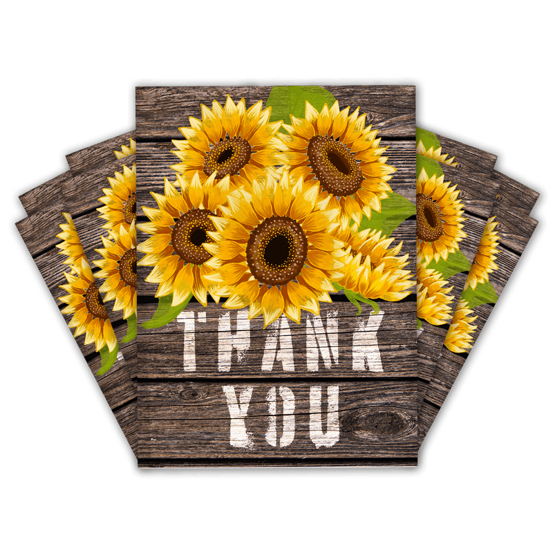 Sunflower Thank you Designer Poly mailers bag Pro supply Global