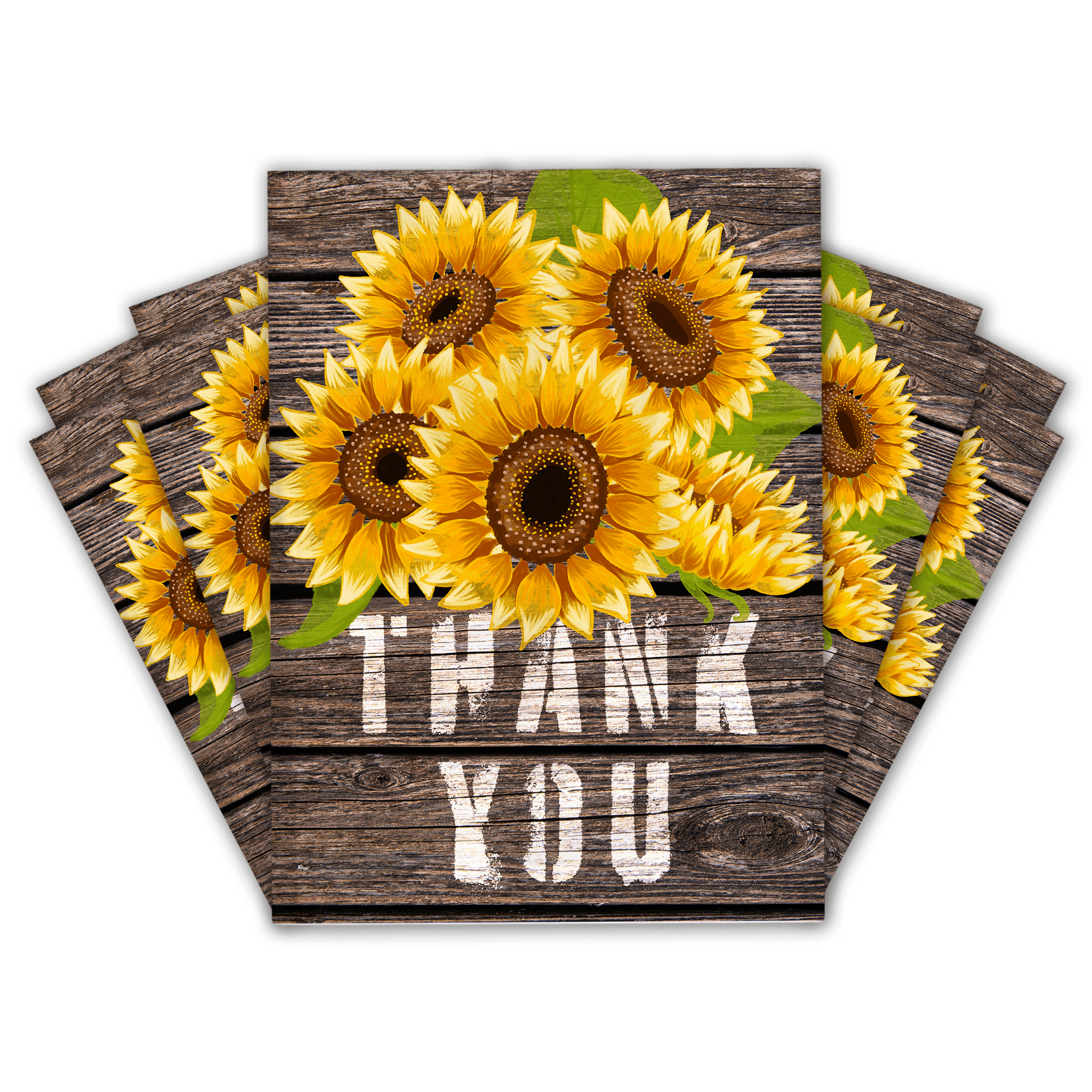 Sunflower Thank you Designer Poly mailers bag Pro supply Global