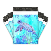 Sea Turtle Poly Mailers Shipping Envelopes Premium Printed Bags