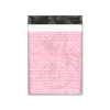 10x13 Pink Bricks Poly Mailers Shipping Envelopes Premium Printed Bags - Pro Supply Global