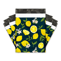 Lemons Poly Mailers Shipping Envelopes Premium Printed Bags