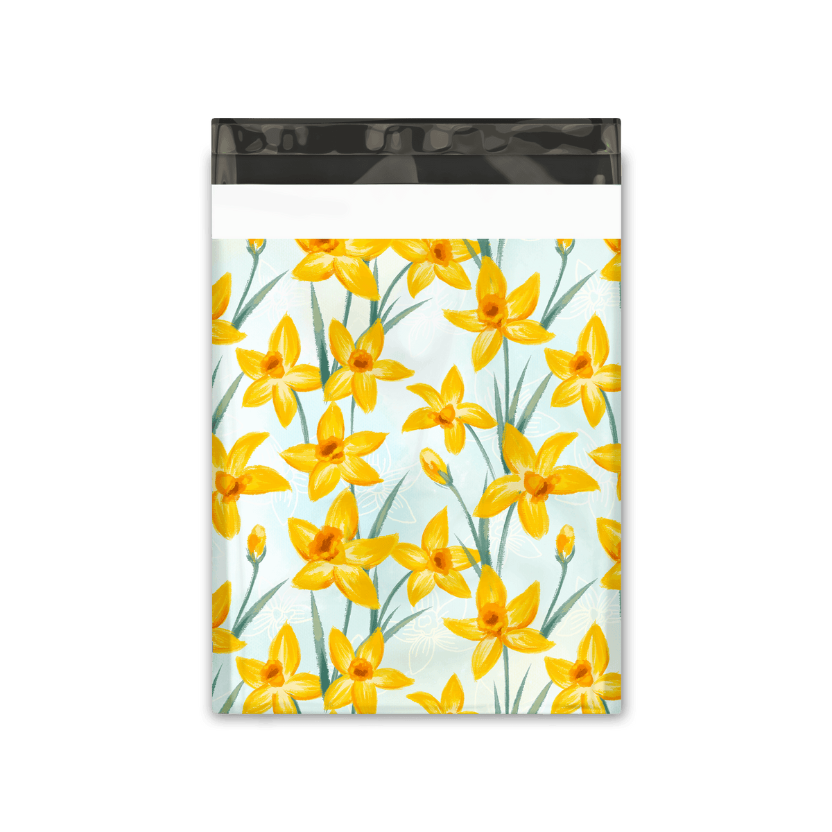 10x13 Daffodil Poly Mailers Shipping Envelopes Premium Printed Bags - Pro Supply Global