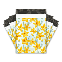 Daffodil Designer Poly Mailers Shipping Envelopes Premium Printed Bags