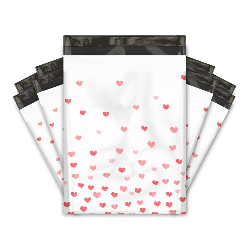 10x13 Valentine's Day Sample Pack Designer Poly Mailers Shipping Envelopes Premium Printed Bags - Pro Supply Global