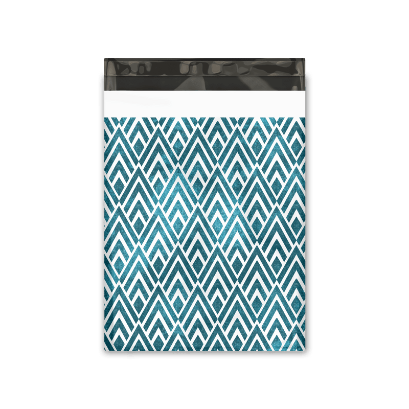 10x13 Geometric Designer Poly Mailers Shipping Envelopes Premium Printed Bags - Pro Supply Global