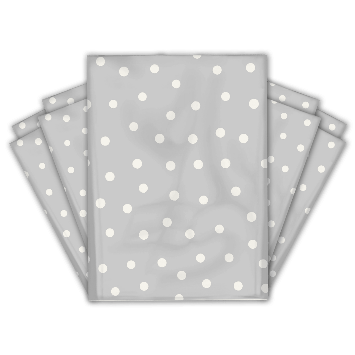 Polka Dots Designer Poly Mailers Shipping Envelopes Premium Printed Bags