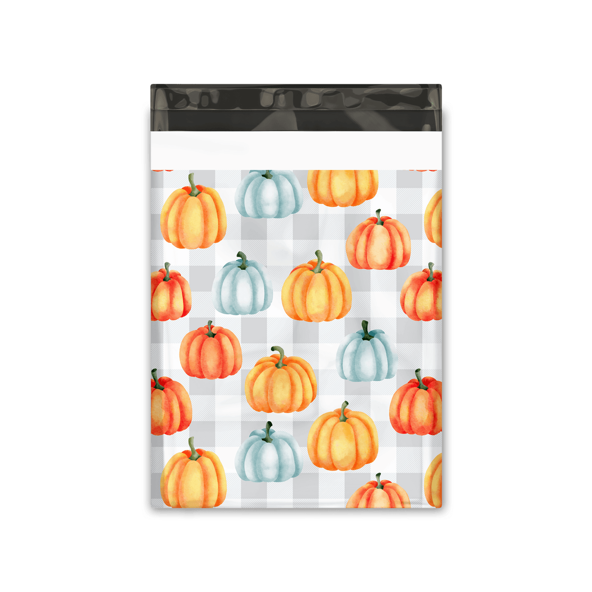 10x13 Pumpkins Designer Poly Mailers Shipping Envelopes Premium Printed Bags - Pro Supply Global