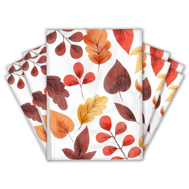 Autumn leaves Poly mailers shipping bags Pro supply Global