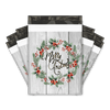 Multiple 10x13 Christmas Wreath Themed Poly Mailers