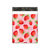 10x13 Watercolor Strawberries Designer Poly Mailers Shipping Envelopes Premium Printed Bags - Pro Supply Global