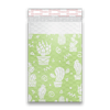 6x9 Green Cactus Designer Self Seal Poly Bubble Mailers Shipping Envelopes Custom Boutique Padded Bags - Pro Supply Global
