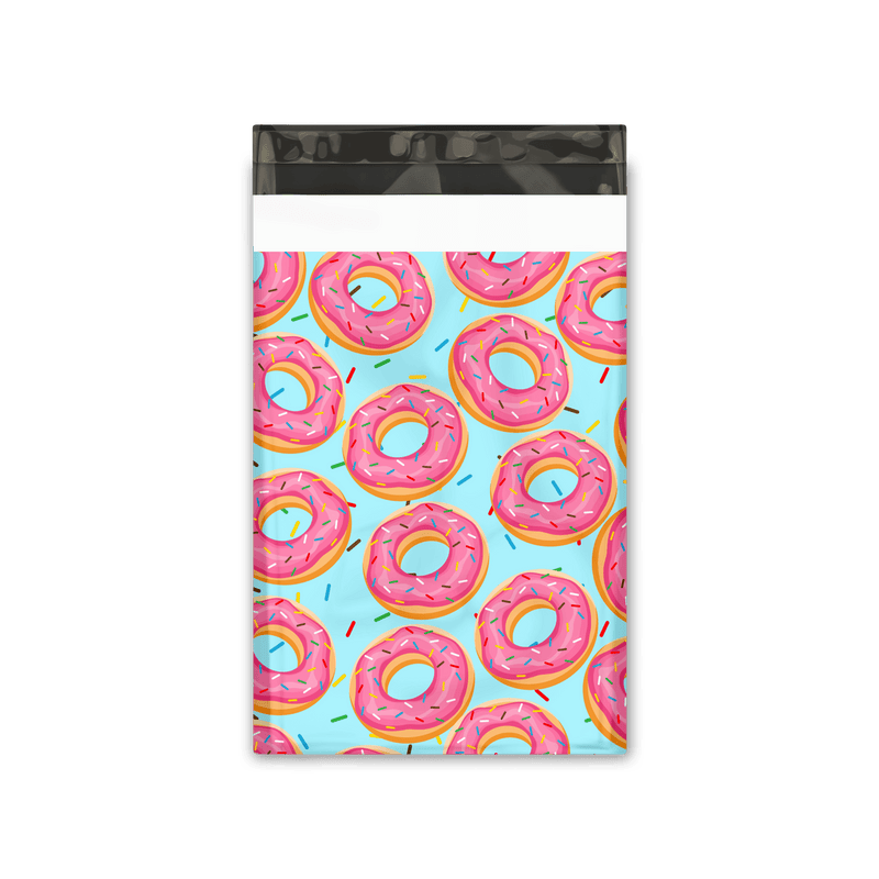 6x9" Donut Designer Poly Mailers Shipping Envelopes Premium Printed Bags - Pro Supply Global