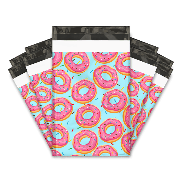 Donuts Designer Poly mailer shipping envelopes Pro supply Global