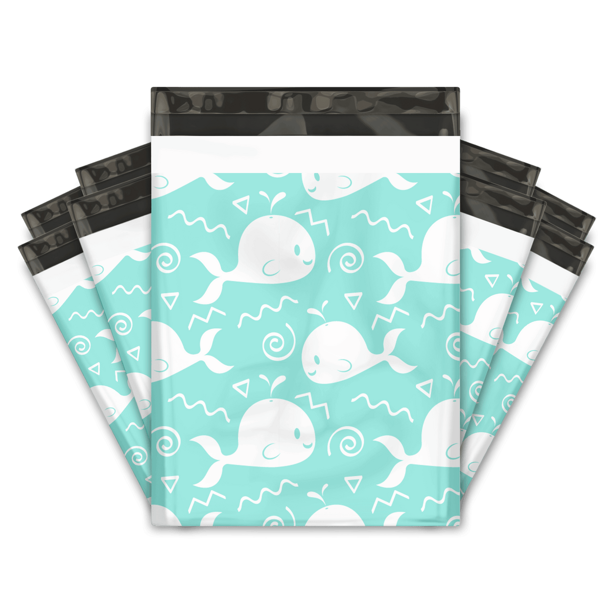 Blue Whale Designer Poly mailers bags Pro supply Global