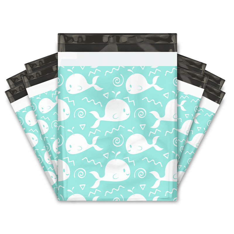 Blue Whale Cute Poly mailer shipping bag Pro supply Global