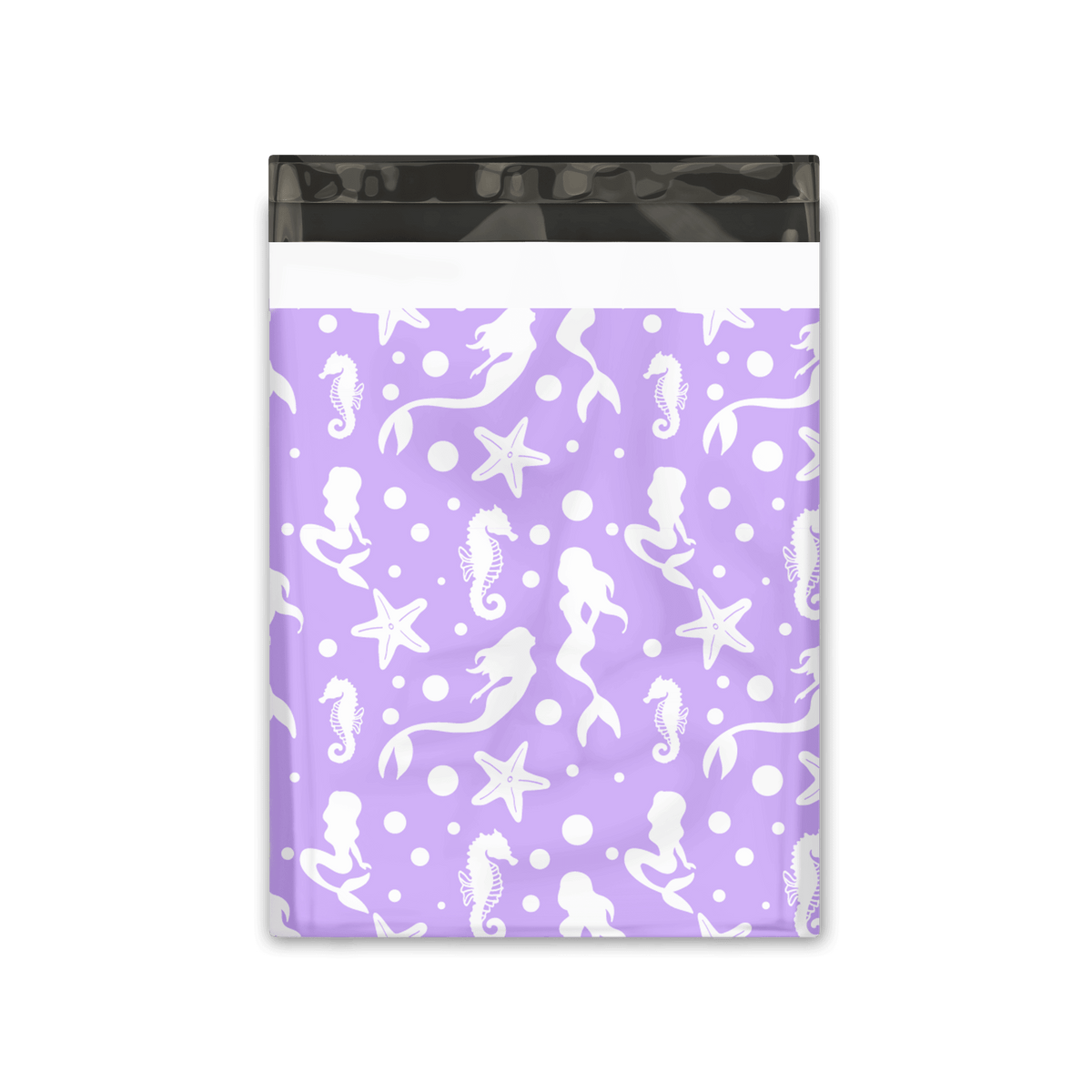 purple Mermaid Designer Printed Poly mailers bags Pro supply Global