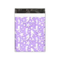 purple Mermaid Designer Printed Poly mailers bags Pro supply Global