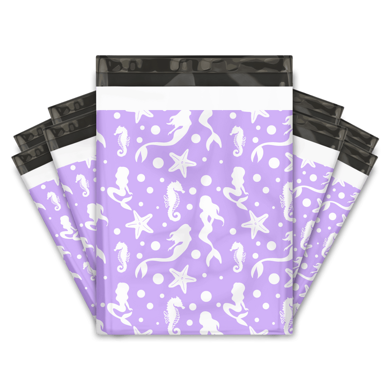 Purple Mermaid Designer Poly Mailer Padded Bags Pro Supply Global