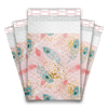 Pink Peacock Designer Poly Bubble Mailers Padded Bags Pro supply Global