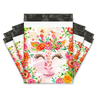  Floral Giraffe Designer Poly Mailers Shipping Envelopes Pro Supply Global