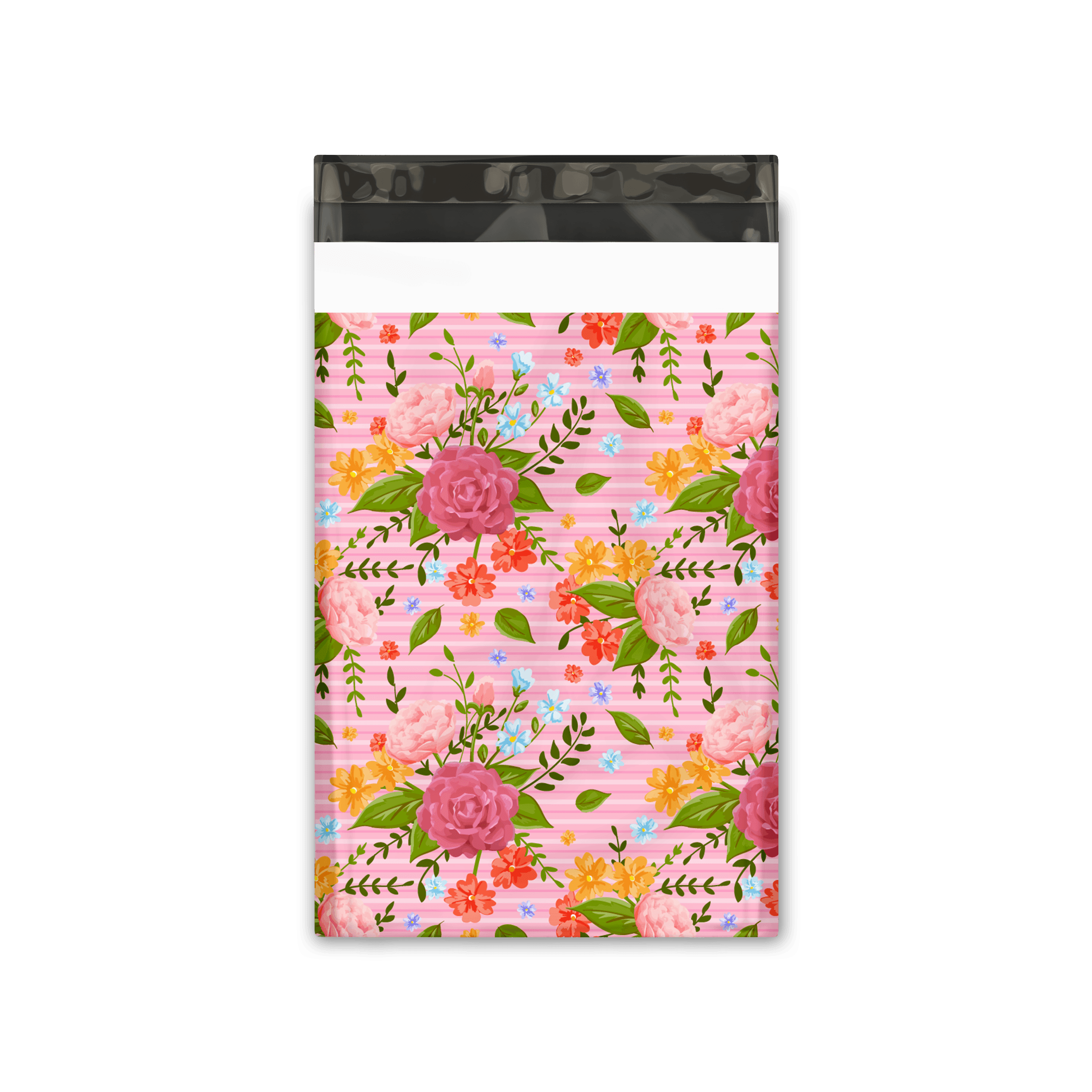 6x9" Floral Roses Designer Poly Mailers Shipping Envelopes Premium Printed Bags - Pro Supply Global