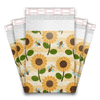 Sunflower and Bees Designer Poly bubble mailers padded bags Pro supply Global