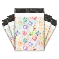  Gems & Diamonds Designer Poly Mailers Shipping Envelopes Premium Printed Bags