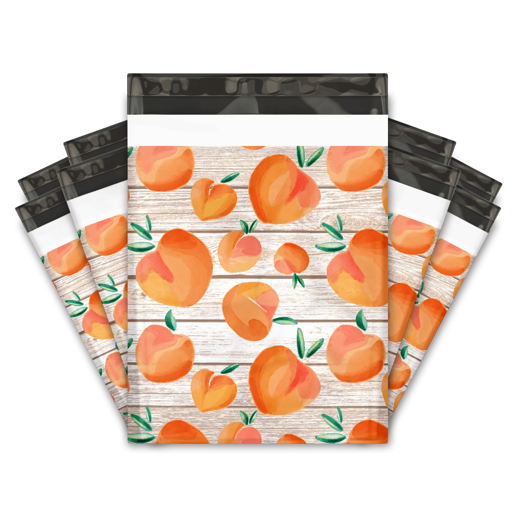 Peaches Print Designer Poly mailer shipping bag Pro supply Global