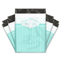 Blue Thank You Designer Poly mailers bags Pro supply Global