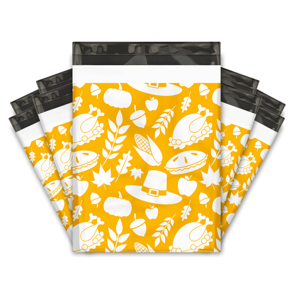 Thanksgiving Poly Mailers Envelopes Shipping Bags