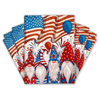 Patriotic Gnomes Designer Poly Mailers Shipping Envelopes Premium Printed Bags