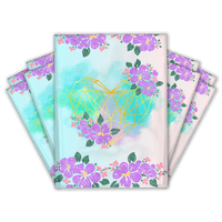 Geometric Hearts Designer Poly Mailers Shipping Envelopes Premium Printed Bags