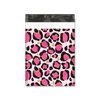 10x13 Pink Leopard Print Poly Mailers Shipping Envelopes Premium Printed Bags - Pro Supply Global