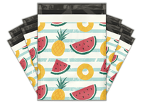 Pineapple and Watermelon Summer Designer Poly Merchandise  bags Pro supply Global
