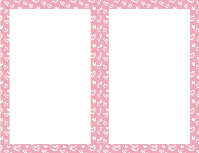 Pink Hearts Packaging Labels Pro Supply Global