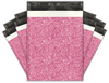 Pink Confetti Print Designer Poly mailer shipping bag Pro supply Global