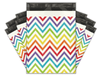 Rainbow Designer Poly Mailers Shipping Bags Pro Supply Global