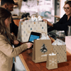Fir Trees Kraft Gift Bags Mixed Size Set - Pro Supply Global