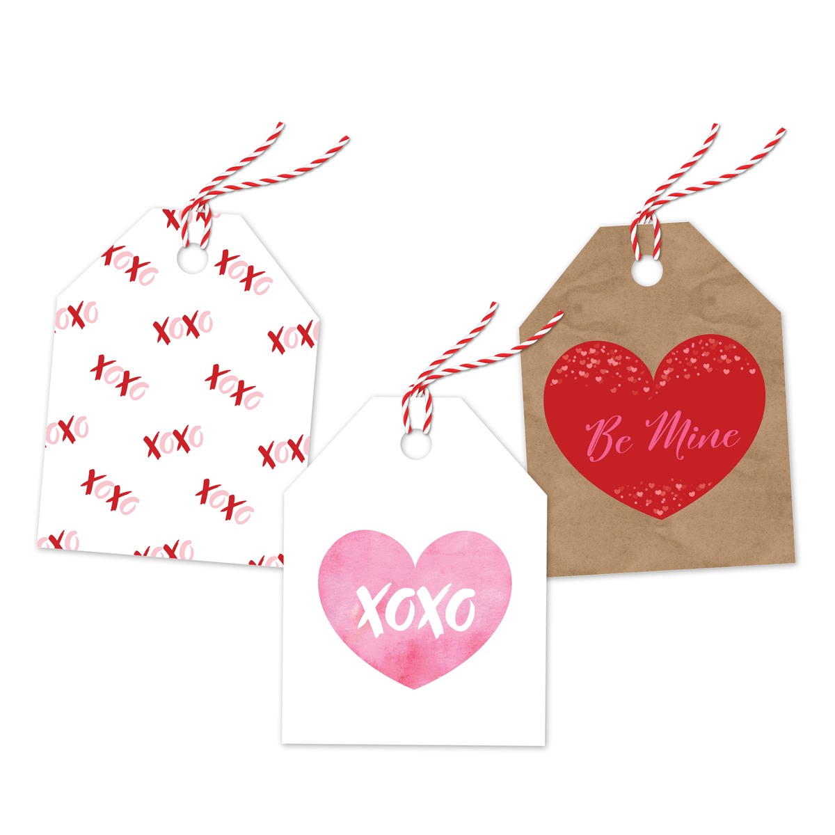 XOXO Gift Tags Combo Pro Supply Global