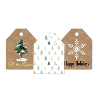 Happy Holidays Assortment Gift Tags - Pro Supply Global