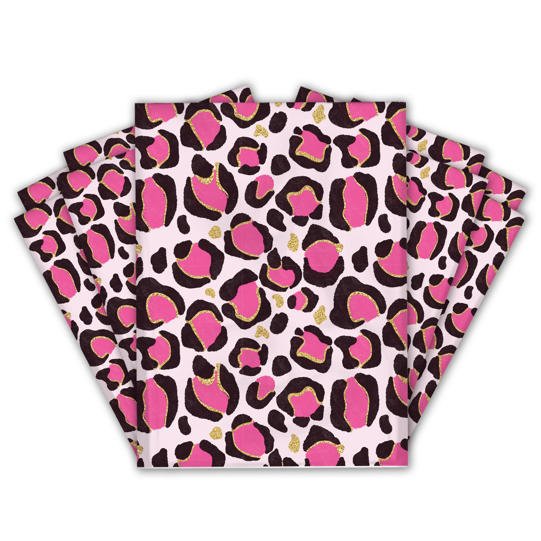Pink Leopard print Poly mailer shipping bag Pro supply Global