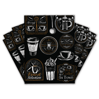 Coffee Designer Poly Mailers Shipping Envelopes Pro Supply Global